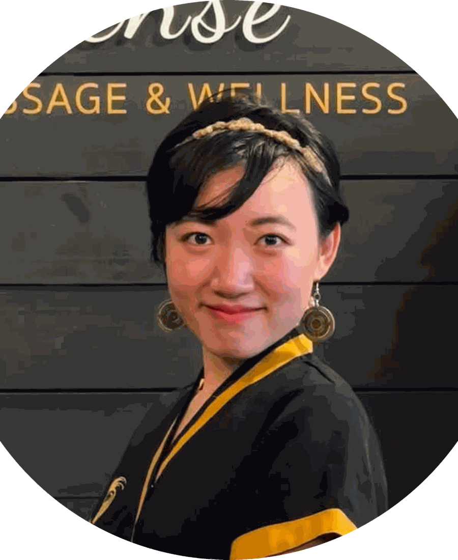 Portrait of Kiana, Sense therapist